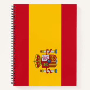 Spanische Flagge (Spanien) Notizbuch