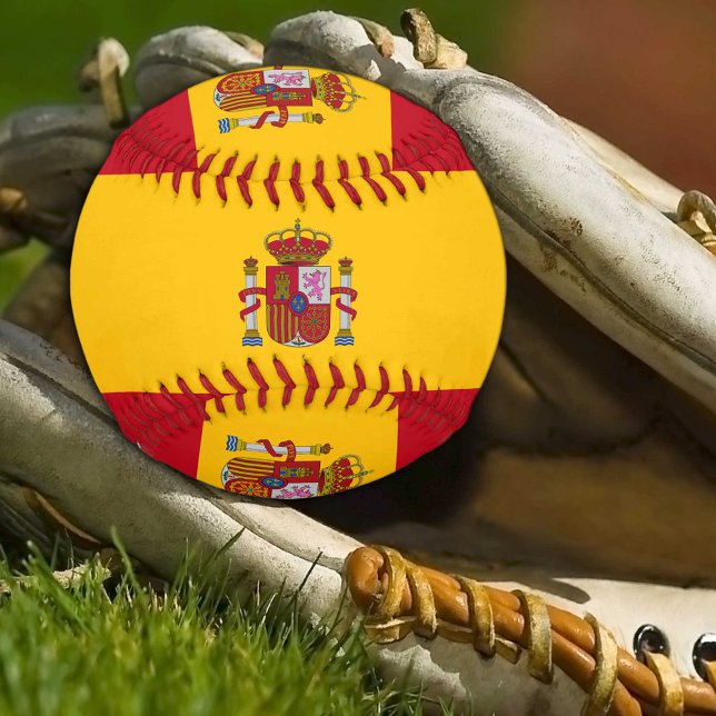 Spanische Flagge / Spanien Sport / Baseball Balls (Von Creator hochgeladen)