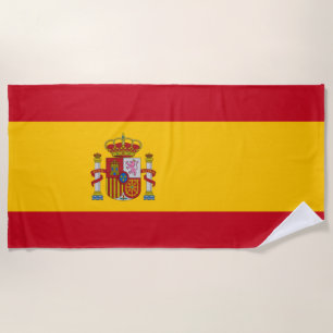 Spanische Flagge (Spanien) Strandtuch