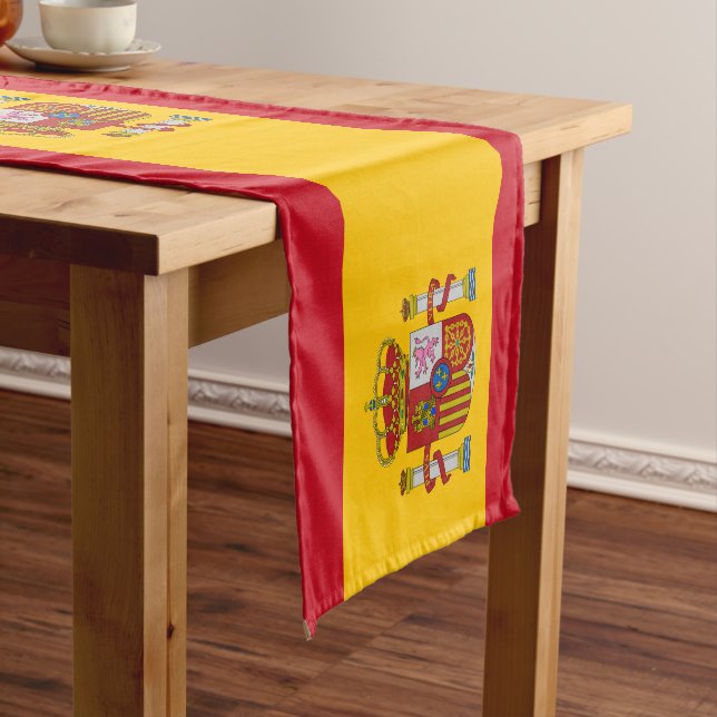 Spanische Flagge / Sport Fans Haus / Spanien Kurzer Tischläufer (Beispiel)