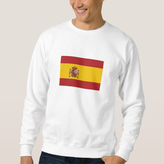 Spanische Flagge Sweatshirt (Vorderseite)
