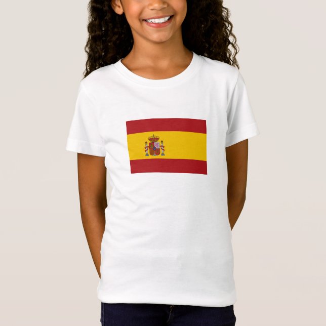 Spanische Flagge T-Shirt (Vorderseite)