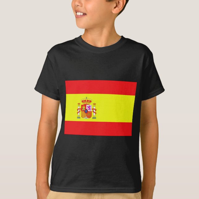 Spanische Flagge T-Shirt (Vorderseite)