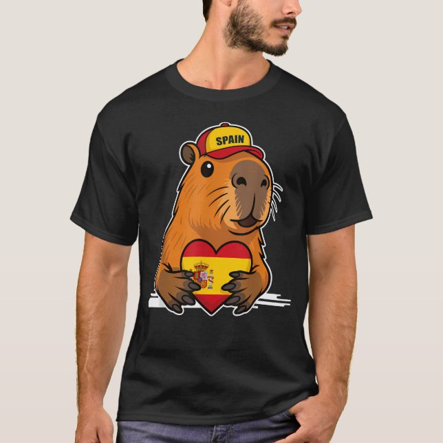 Spanische Flagge T-Shirt (Vorderseite)