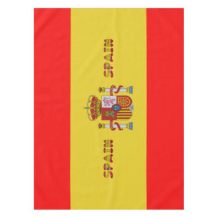 spanische Flagge Tischdecke