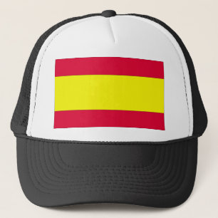Spanische Flagge Truckerkappe