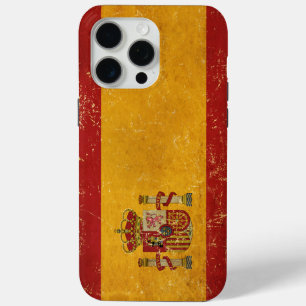 Spanische Flagge Vintage Grunge Case-Mate iPhone Hülle