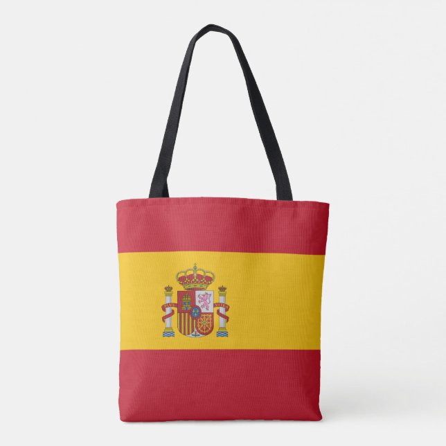 Spanische Flaggentaschen Tasche (Rückseite)