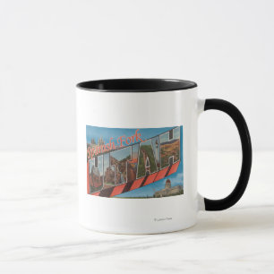 Spanische Gabel, Utah - große Buchstabe-Szenen Tasse