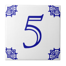 Spanische Hausnummer Tile Fliese