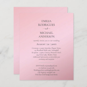 Spanische Hochzeit Einladung BILINGUAL Nuestra Bod