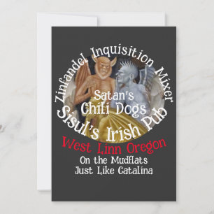 Spanische Inquisition Catalina Wein Mixer West Lin Einladung