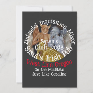 Spanische Inquisition Catalina Wein Mixer West Lin Einladung