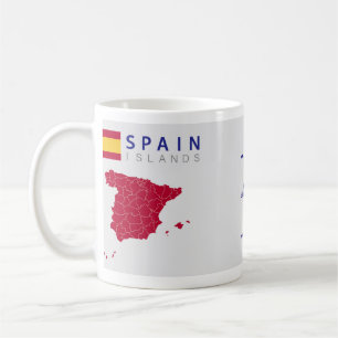 Spanische Inseln Kaffeetasse