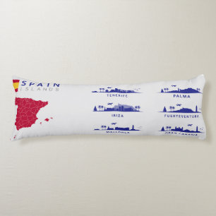 Spanische Inseln Seitenschläferkissen