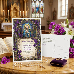 Spanische katholische Reserva la Fecha Christian Postkarte
