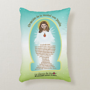 Spanische Kinder FOL Mama Maria Icon + Einheit Geb Dekokissen