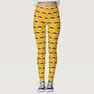 Spanische Lüfterecken - Leggings