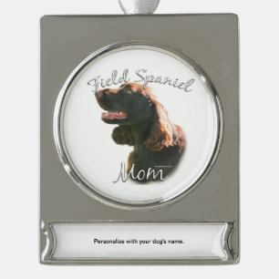 Spanische Mama 2 Banner-Ornament Silber