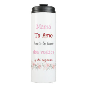 Spanische Mama der Thermaltumoren Thermosbecher