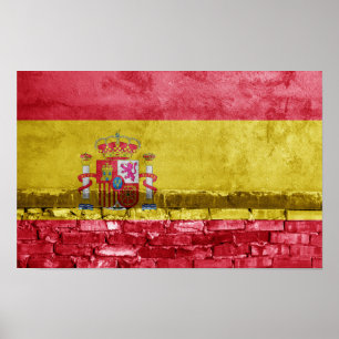 Spanische Mauer Poster