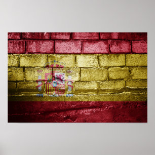 Spanische Mauer Poster