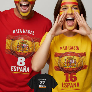 Spanische Nationalfußballmannschaft Stolz Fußball T-Shirt