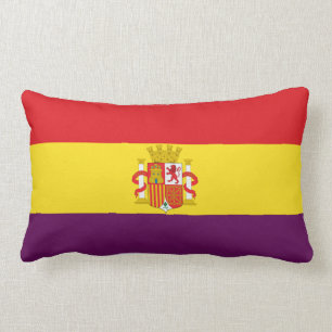Spanische republikanische Flagge - Bandera Lendenkissen