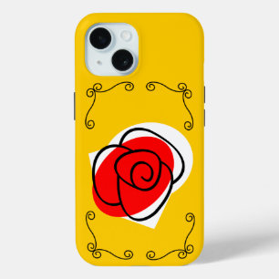 Spanische Rose Ecken iPhone Fall Case-Mate iPhone Hülle