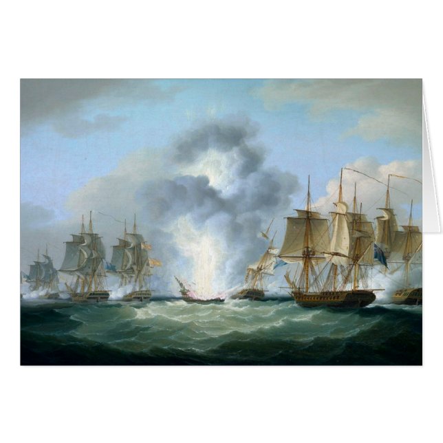 Spanische Schatzschiffe kapern 1804 (Vorderseite (Horizontal))
