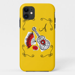 Spanische Souvenirs Ecken monogramm iPhone 5 Fall Case-Mate iPhone Hülle