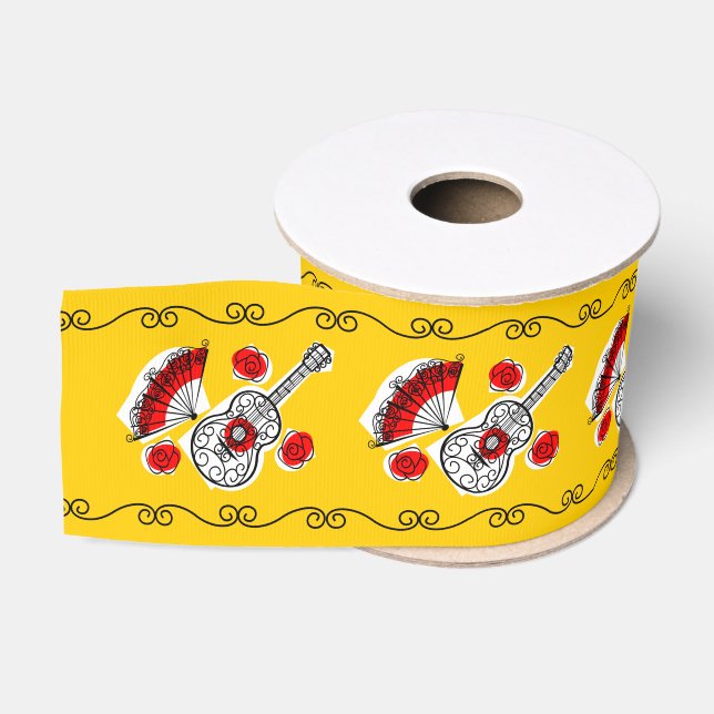 Spanische Souvenirs - Grenzband Ripsband (Spule)
