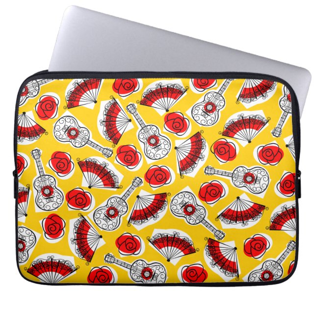 Spanische Souvenirs Multinotebook Laptopschutzhülle (Vorderseite)