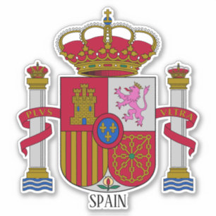 Spanische Staatsmedaille für Rüstungsgüter Aufkleber