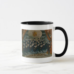 "Spanische Studenten, Universität von Madrid" Tasse