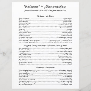 Spanische Tafel - Zweisprachige Hochzeit
