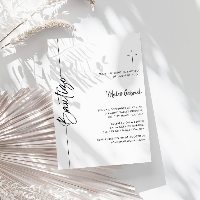 Spanische Taufe invitaciones de bautizo Nino Nina Einladung (Von Creator hochgeladen)