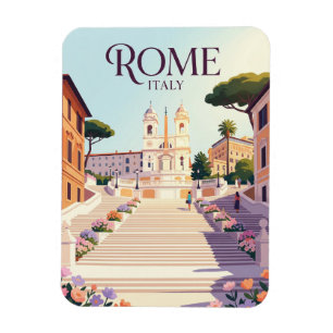 Spanische Treppe Italien Magnet