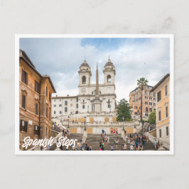 Spanische Treppen Rom Italien Foto Postkarte