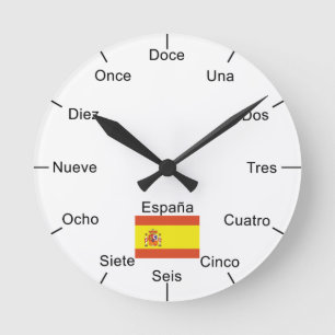 Spanische Wanduhr