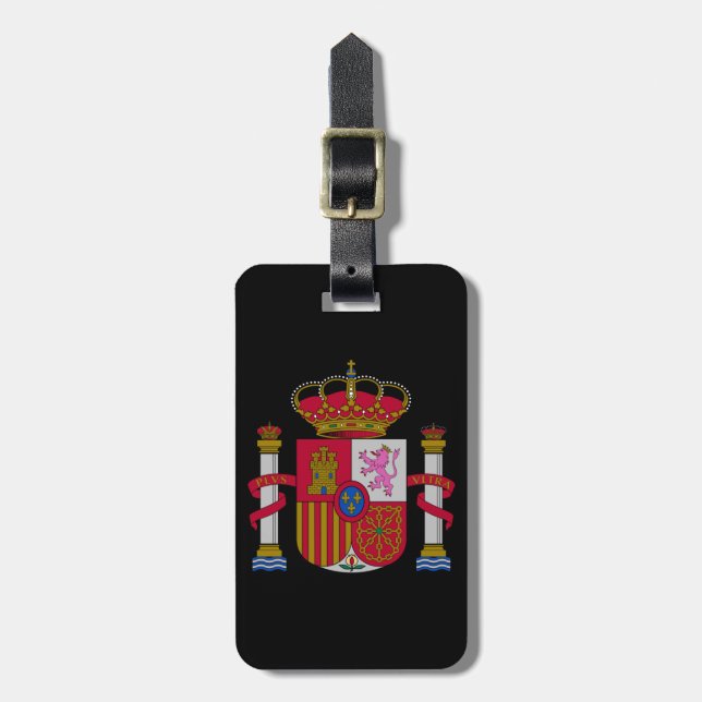 Spanische Wappen - Akryllische Gepäckmarke Gepäckanhänger (Vorderseite vertikal)