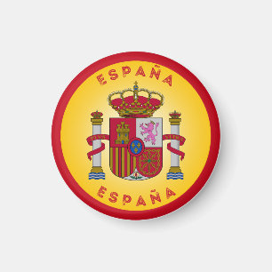 Spanische Wappen-Form Magnet