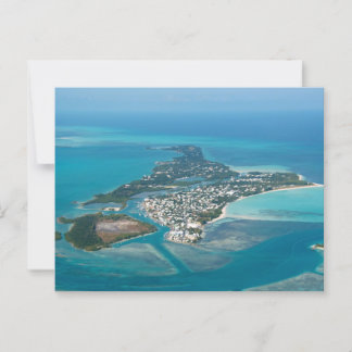 Spanische Wells und Insel Russel BHS Luftbild! Postkarte