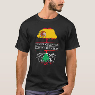 Spanischer Anbau mit libanesischen Roots-Libanon T-Shirt