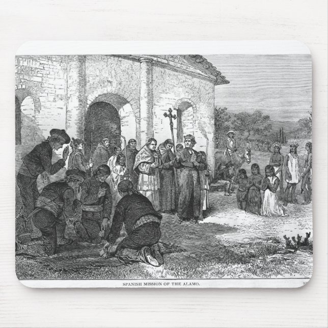 Spanischer Auftrag des Alamos Mousepad (Vorne)