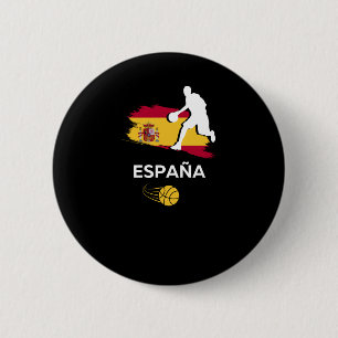 Spanischer Basketball Button
