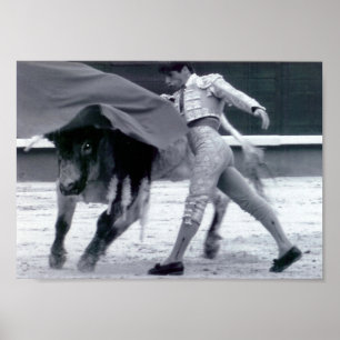 Spanischer Bullfight Poster