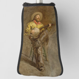 Spanischer Cowboy und Banjo Playing Trail Song Golf Headcover