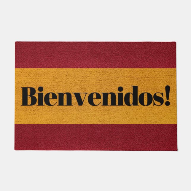 Spanischer Empfang Fußmatte (Vorderseite)