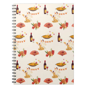 Spanischer Fiesta-Stil Notizblock